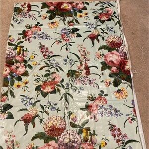 Waverly “maidenhead” chintz floral fabric remnant